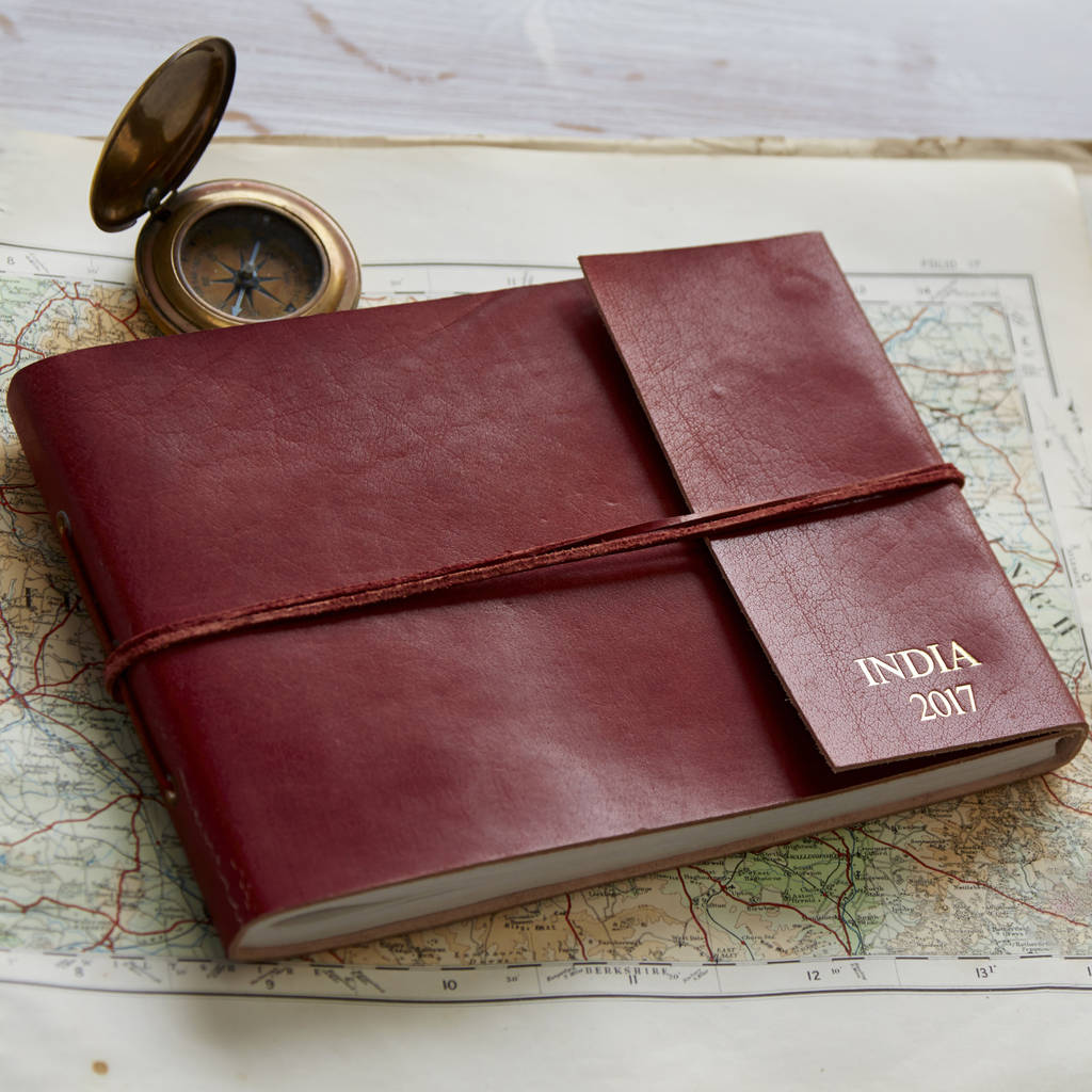 Chocolate Brown Currency Albums Leather