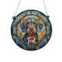 Dachshund Wirehaired Memorial Suncatcher, thumbnail 2 of 6