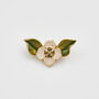 Poppy Anemone Enamel Brooch, thumbnail 1 of 7