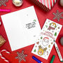 Letters From Santa Colour In Pyjamas Craft Kit, thumbnail 5 of 6