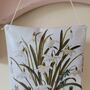 Handmade Snowdrop Print Scented Hanging Decoration Gift, thumbnail 4 of 6