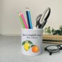 Simply The Zest Teacher Pen Pot, thumbnail 1 of 2