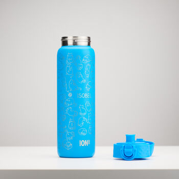 Personalised Cat Children's School Ion8 Water Bottle, 3 of 8