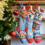 Traditional Christmas Stocking Personalised, thumbnail 5 of 6