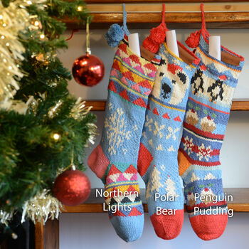 Traditional Christmas Stocking Personalised, 5 of 6