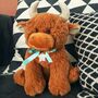 You're A Star Large Brown Highland Cow Soft Toy, thumbnail 4 of 5