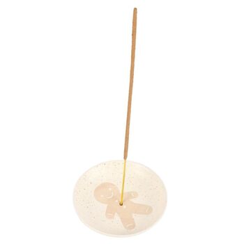 Gingerbread Man Incense Stick Holder, 2 of 3