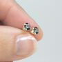 Mystic Topaz Stud Earrings, thumbnail 8 of 12