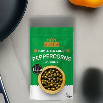 Ausha Green Peppercorns In Brine 100g For Cooking, 12 of 12