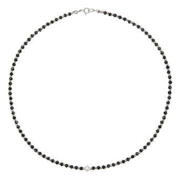 Silver Or Gold Filled Spinel Gemstone Choker, 2 of 6