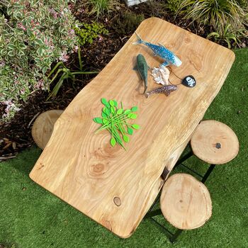 Handcrafted Forest School Table For Children, 2 of 8