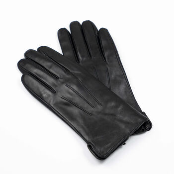 Black Leather Gloves, 3 of 5