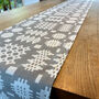 Welsh Blanket Print Table Runner, thumbnail 2 of 3