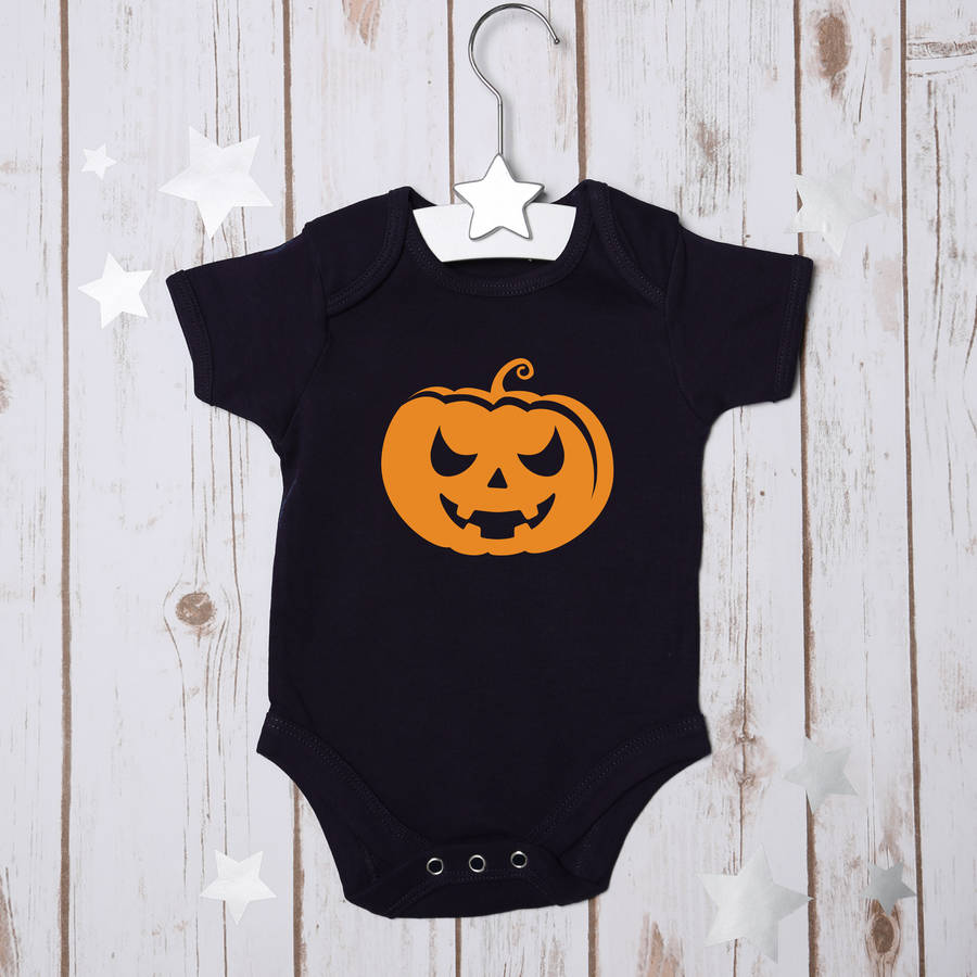 Halloween Pumpkin Bodysuit By Nutmeg Home And Ts 