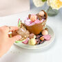 Belgian Chocolate Smash Flower Pot Pink, thumbnail 4 of 12