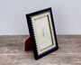 Natalini Navy Chequered Photo Frame, thumbnail 1 of 4