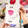 Rosé Wine Art Print, thumbnail 2 of 12