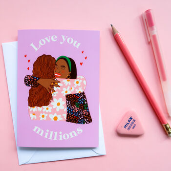 Love You Millions Card, 2 of 2