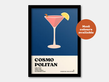 Cosmopolitan Cocktail Print, 3 of 7