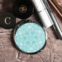 Turquoise Millefiori Compact Mirror And Lens Cloth Set, thumbnail 1 of 10