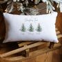 Personalised Family Christmas Tree Cushion, thumbnail 2 of 2