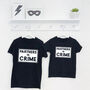Partners In Crime Sibling T Shirt Set, thumbnail 1 of 3