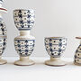 Handpainted Blue Crissy Egg Cup, thumbnail 3 of 7