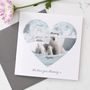 Personalised Polar Bear Family Card, thumbnail 3 of 4