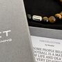Men's West Ham United Football Fan Tiger's Eye Bracelet, thumbnail 2 of 6