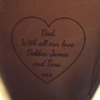 Personalised Men's Leather Boots, 3 of 6