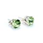 Birthstone Silver Stud Earrings, thumbnail 9 of 9