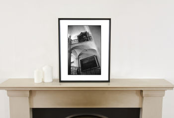 Boy On Staircase, France Photographic Art Print, 2 of 4