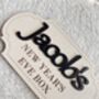 Christmas Eve Box Plaque Personalised Crate Sign, thumbnail 9 of 11
