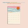 2025 Calendar | Tidal Waves | A4, thumbnail 6 of 7