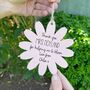 Personalised Thank You Teacher Gift Bloom Flower Sign, thumbnail 4 of 5