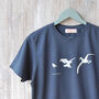 Birdie, Eagle And Albatross Golf Organic T Shirt, thumbnail 2 of 7