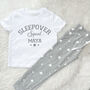 Varsity Sleepover Squad Personalised Pyjamas, thumbnail 1 of 2