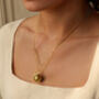 Leaf Photo Locket Necklace, thumbnail 2 of 11