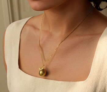 Leaf Photo Locket Necklace, 2 of 11