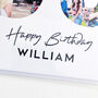 Personalised 60th Birthday Photo Collage Card, thumbnail 5 of 7