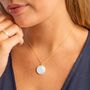 Mother Of Pearl Zodiac Constellation Necklace, thumbnail 2 of 12
