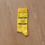 Unisex 'It Ain't Easy Being Cheesy' Cheese Socks, thumbnail 2 of 3