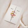 Pastel Floral Wedding Invitations, thumbnail 2 of 5