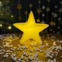Small White Light Up Star Decoration, thumbnail 1 of 5