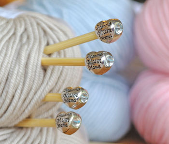 Mum Knitting Needles Two Pair Gift Set, 2 of 4