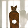 Cute Cat Wooden Wine Rack Gift For Wine Drinkers, thumbnail 3 of 5