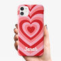 Personalised Heart Name Phone Case, thumbnail 1 of 6