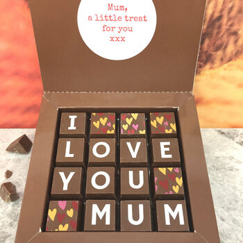 Chocolates With Personalised Message For Mum, 3 of 4