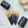 Make Up Brushes In Star Travel Case Gift 12 Brush Set, thumbnail 2 of 6