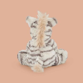 Personalised Zebra Soft Toy, 5 of 6